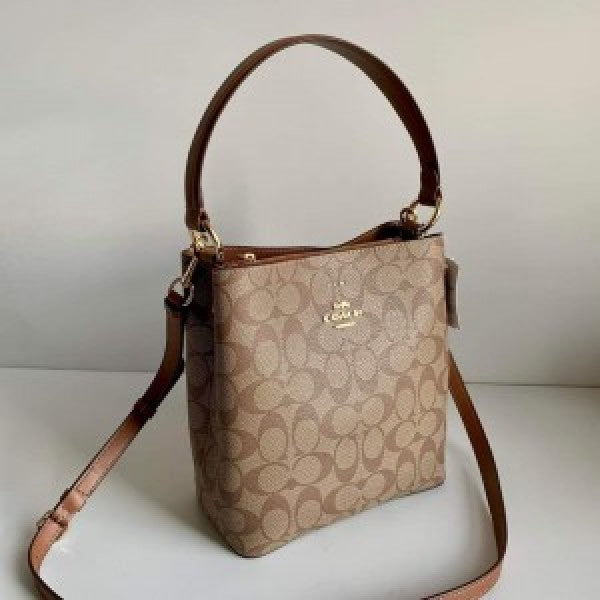 Premium quality bucket brown bag with double box