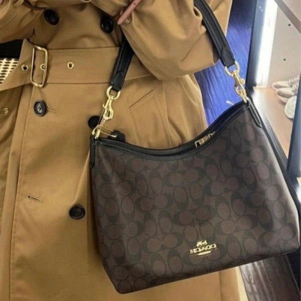 Shoulder brown hobo bag with og box