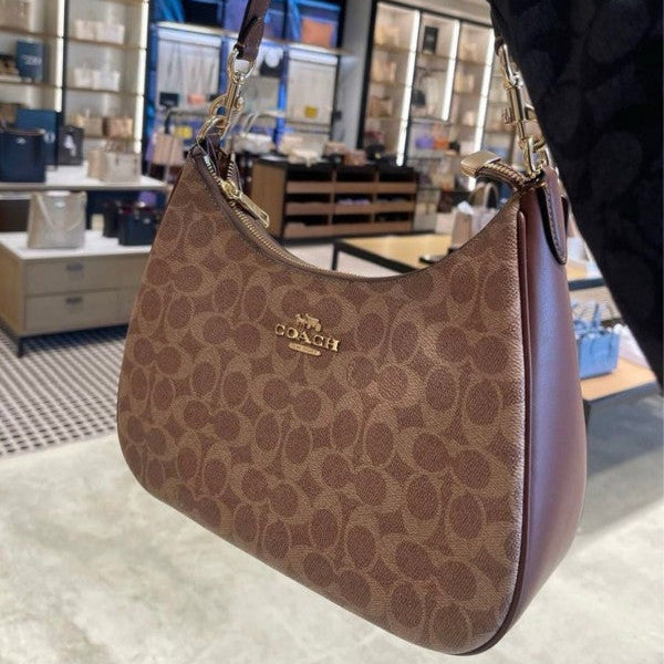 Hobo teri brown sling bag with box