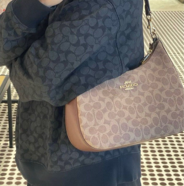 Hobo teri brown sling bag with box