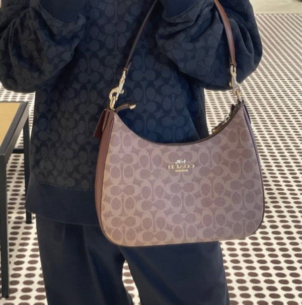 Hobo teri brown sling bag with box