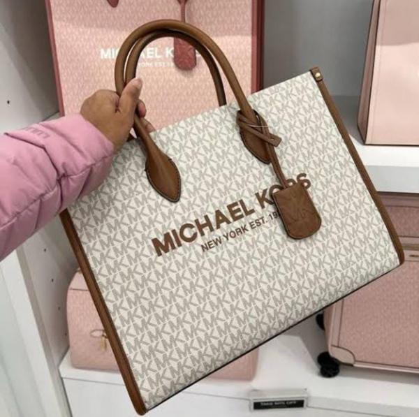 MIrella medium white tote bag with dust bag