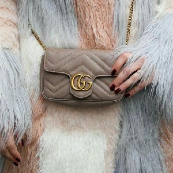 Marmont mini brown sling bag premium quality with og box