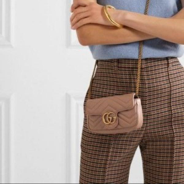 Marmont mini brown sling bag premium quality with og box