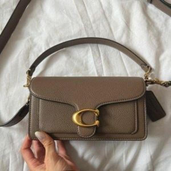 Tabby brown shoulder bag with box