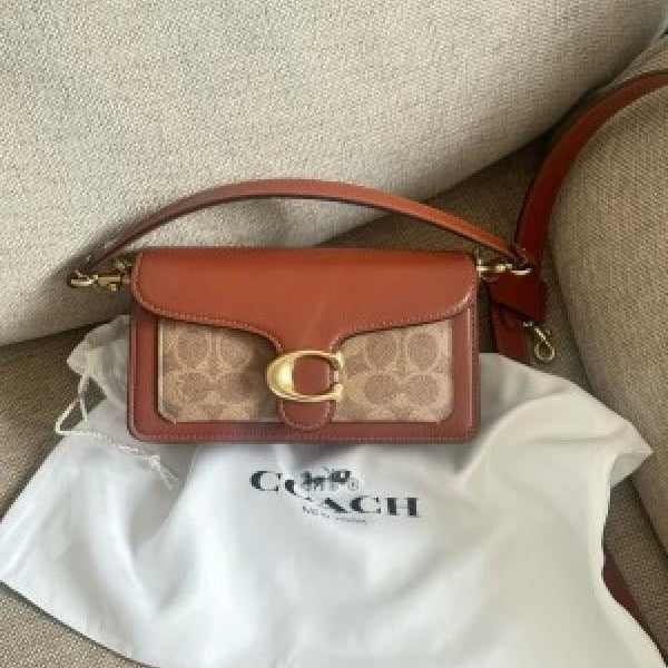 Tabby bronze shoulder bag with box