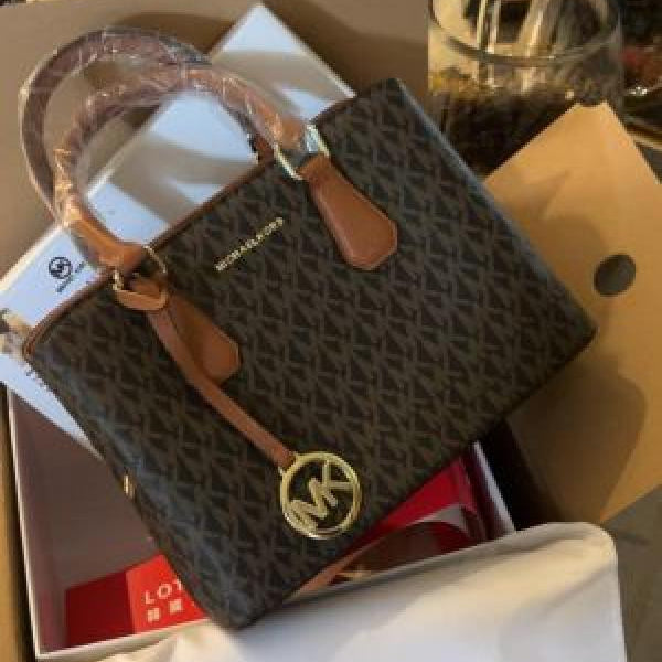 Mirror emilia logo mini tote bag with double box