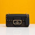 Morgan black mini highend crossbody with doublebox