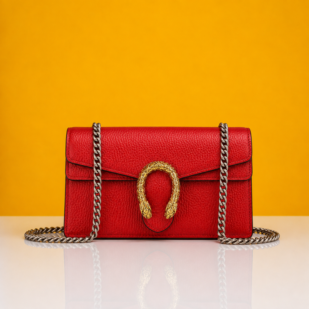 Dionysus mini red bag with doublebox