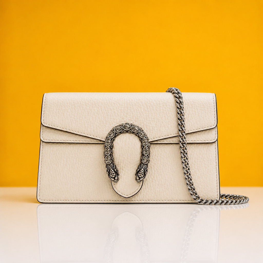 Dionysus mini white bag with doublebox