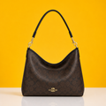 Shoulder brown hobo bag with og box