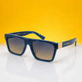 Unisex blue sunglasses 6164
