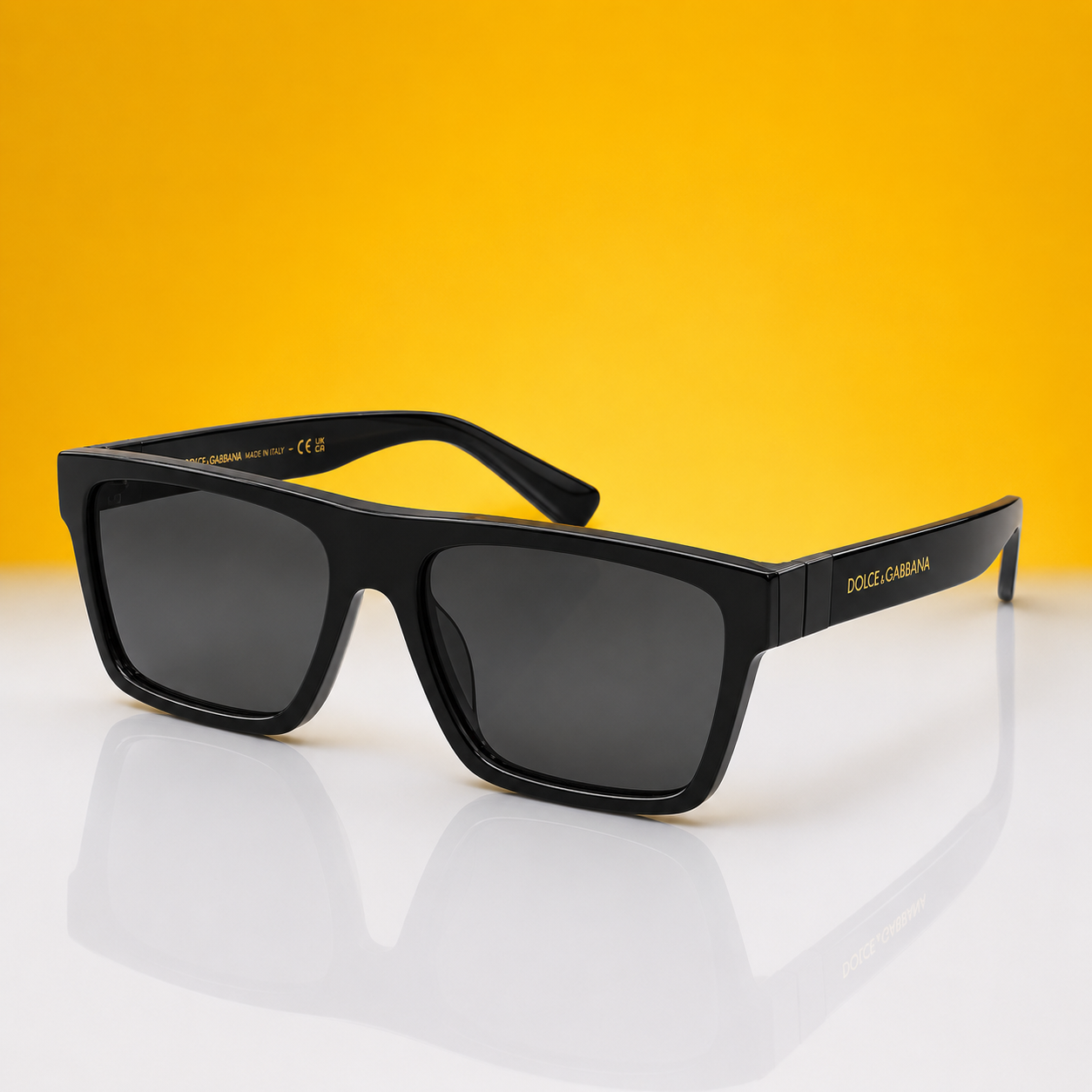 Unisex black sunglasses 6164