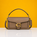 Tabby brown shoulder bag with box