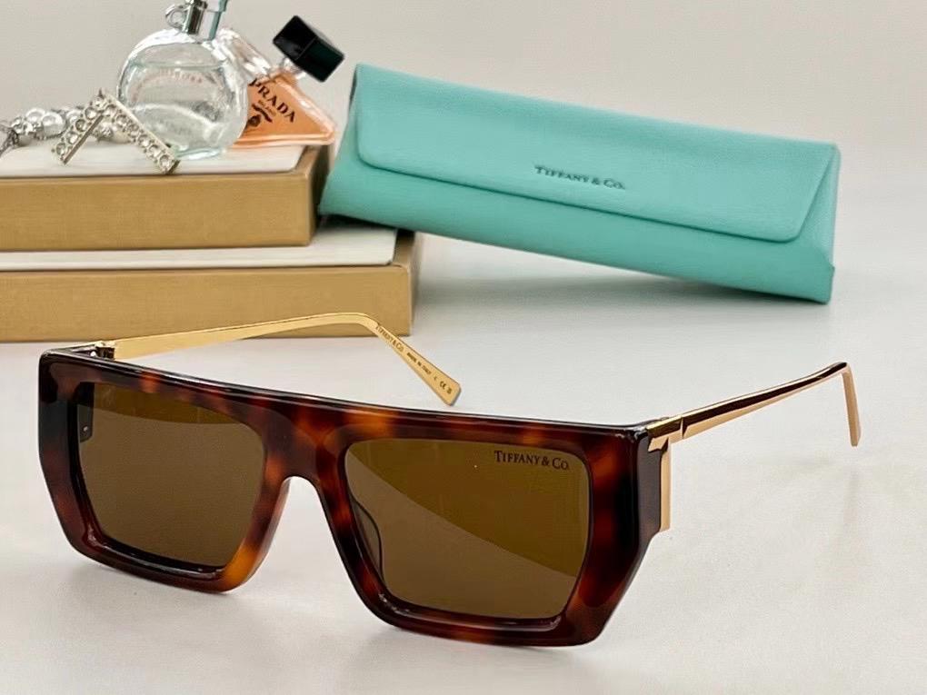 Unisex brown sunglasses TF4218