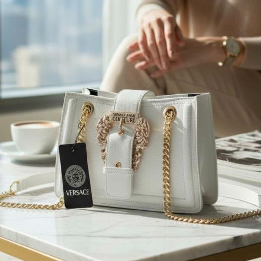 Jean coulture shoulder bag with box