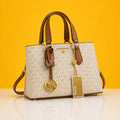 Premium quality white speedy bag with box