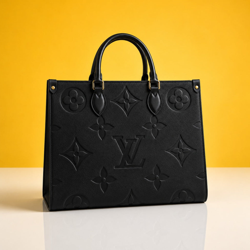 On the go premium quality black bag