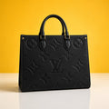 On the go premium quality black bag