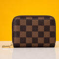 Premium quality brown wallet with box