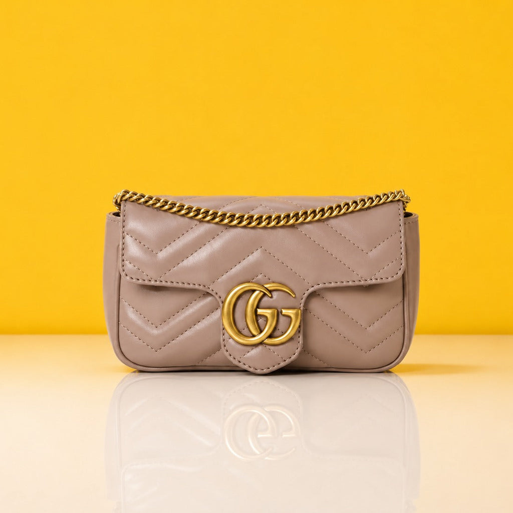 Marmont mini brown sling bag premium quality with og box
