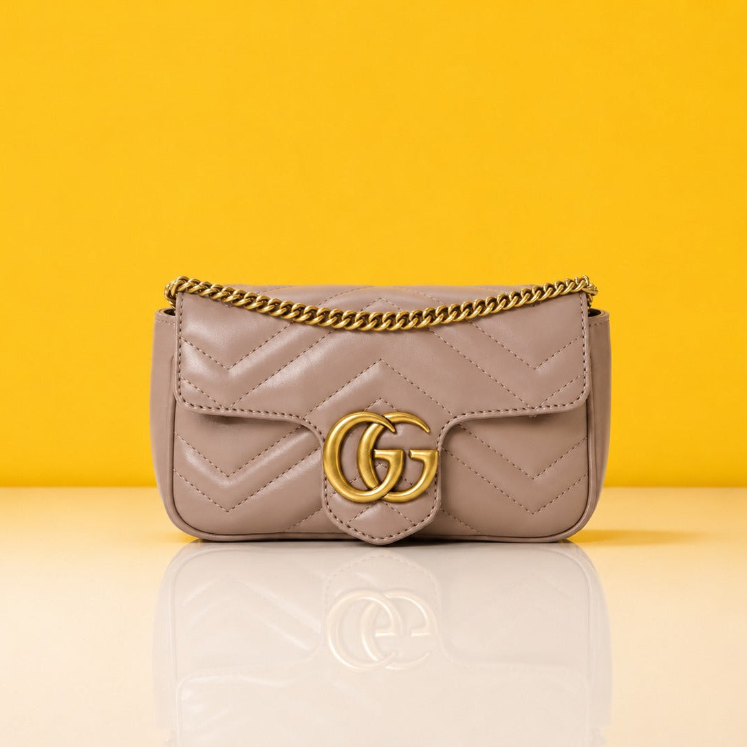 Marmont mini brown sling bag premium quality with og box