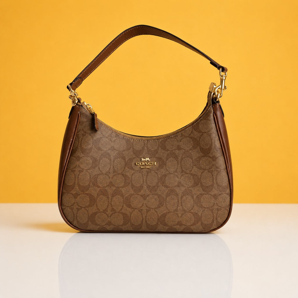 Hobo teri brown sling bag with box