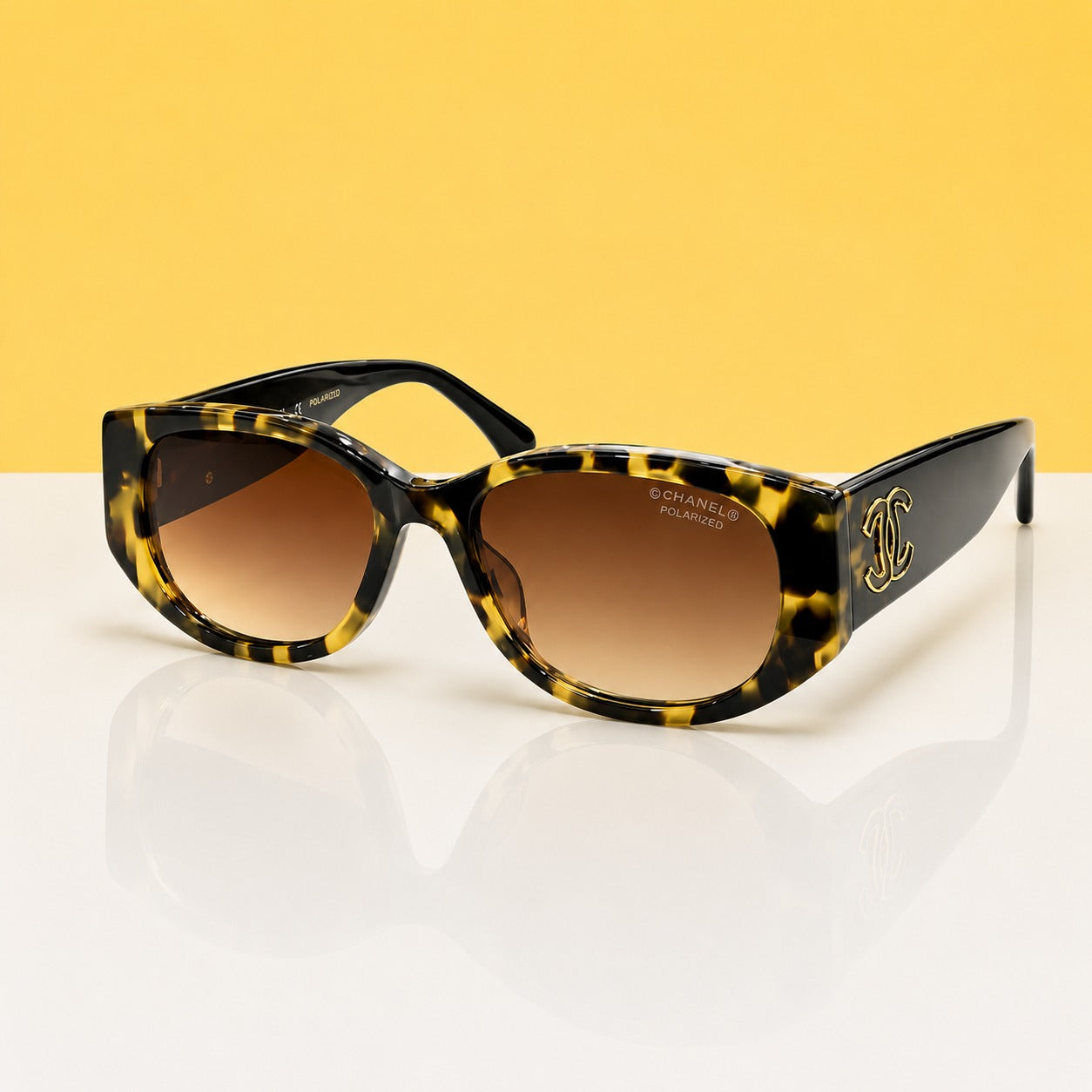 Unisex brown sunglasses CH5526