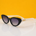 Women white sunglasses MU09US
