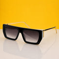 Unisex black sunglasses TF4218