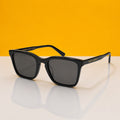 Unisex black sunglasses 6145