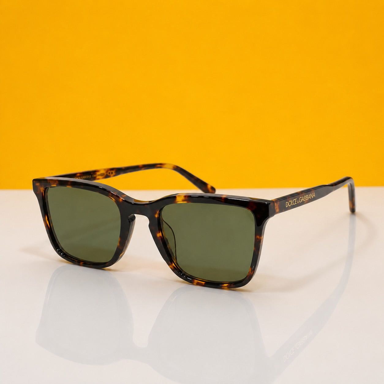 Unisex olive green sunglasses 6145