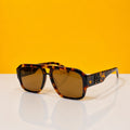 Men brown sunglasses 4403