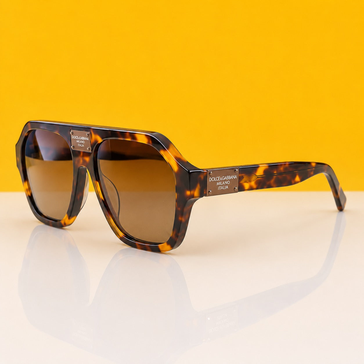 Men brown sunglasses 4433