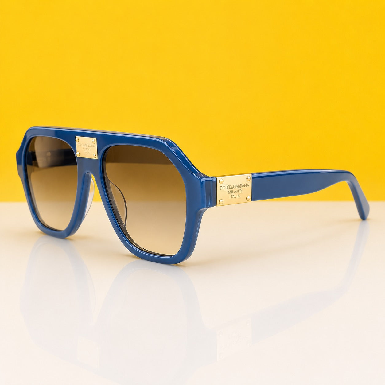 Men blue sunglasses 4433