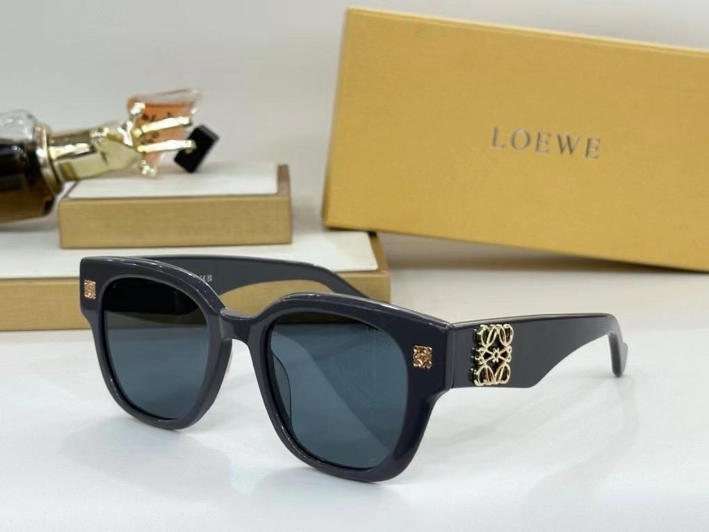 Unisex black sunglasses LW40148U