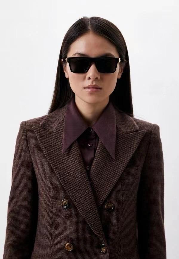 Unisex black&gold sunglasses 6164