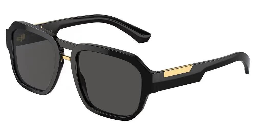 Unisex black sunglasses 4464